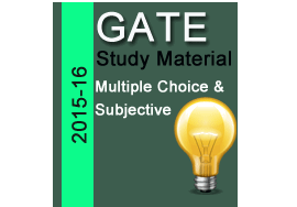 gate 2016 study material