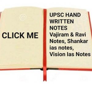 UPSC Handwritten Notes UPSC /IAS NOTE