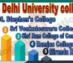 Top Delhi University colleges