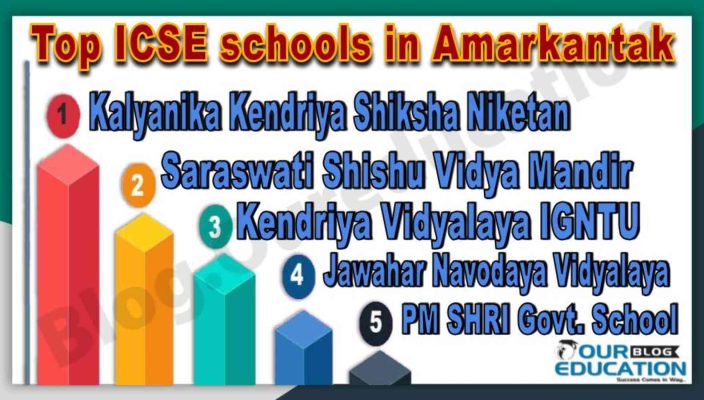 Best ICSE schools in Amarkantak