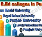 best B.Ed colleges in Punjab