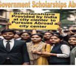 Indian Government Scholarship Abroad