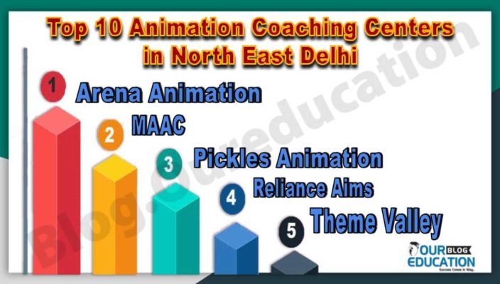Best Animation coaching Centers in North East Delhi