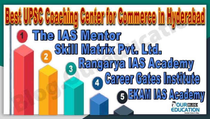 Best UPSC Coaching Institute for Commerce in Hyderabad