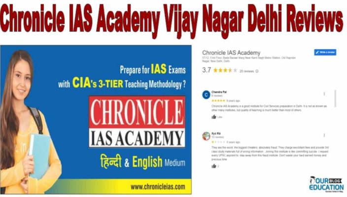 Chronicle IAS Academy Delhi Reviews