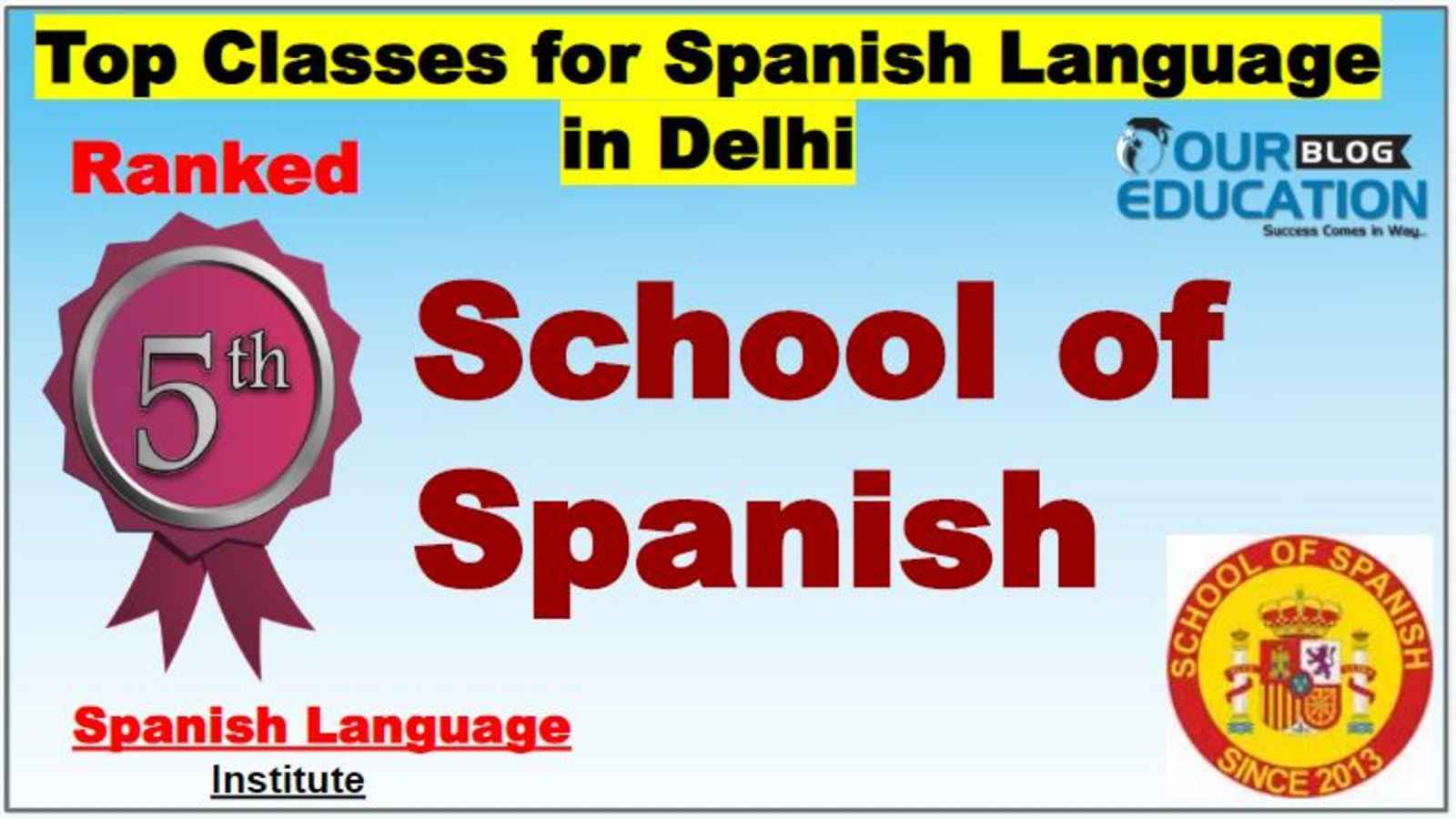 Best Classes for Spanish Language in Delhi