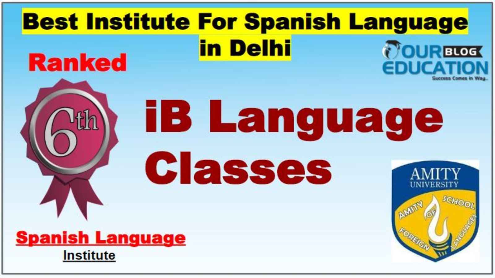 Top Classes for Spanish Language in Delhi