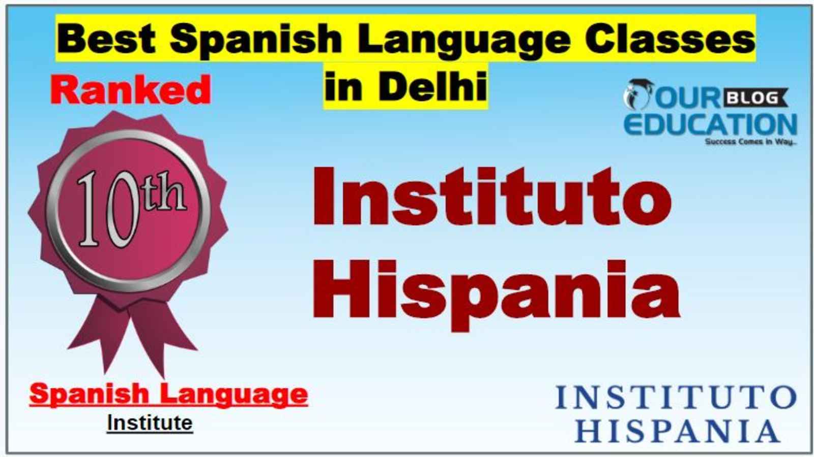 Institute for Spanish Language in Delhi