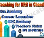 Top Coaching institute for RRB in Chandigarh