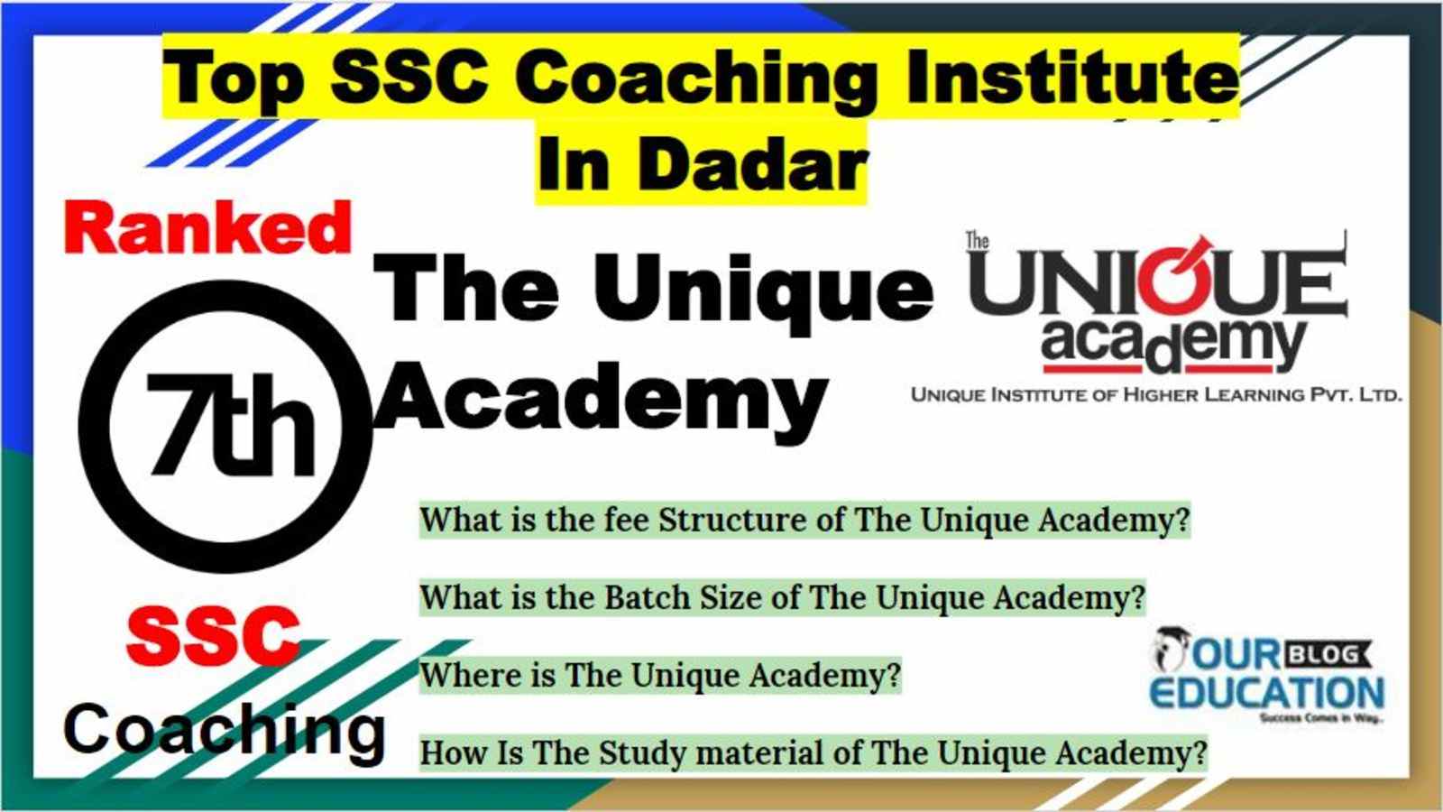 Best SSC Coaching Center in Dadar