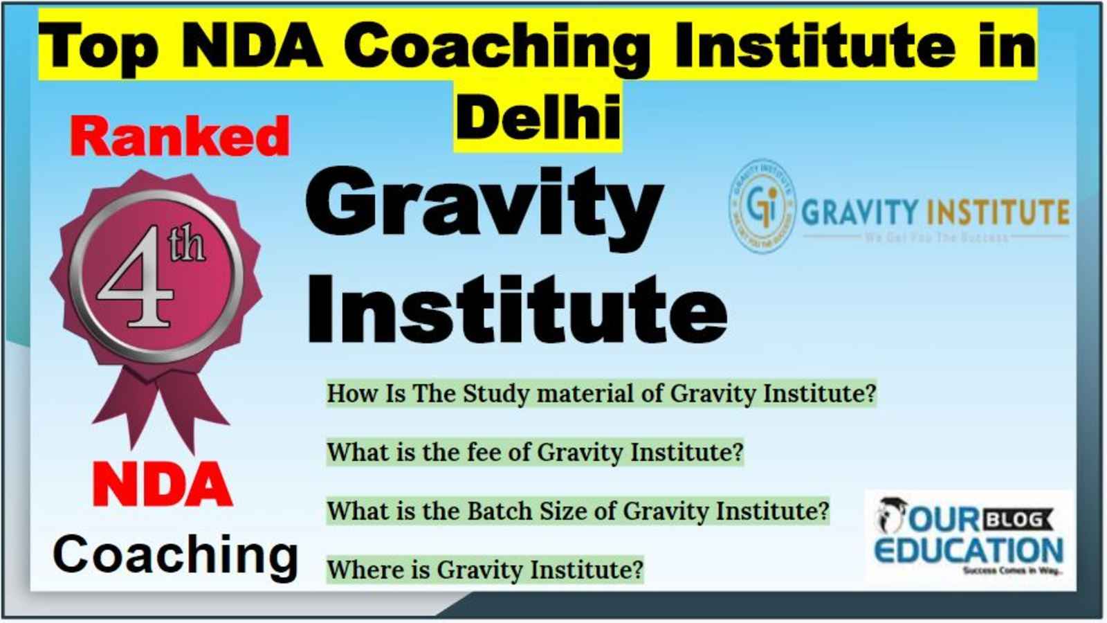 Top NDA Institute in Delhi Best NDA Coaching in Delhi