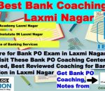Top Bank PO Coaching in Laxmi Nagar