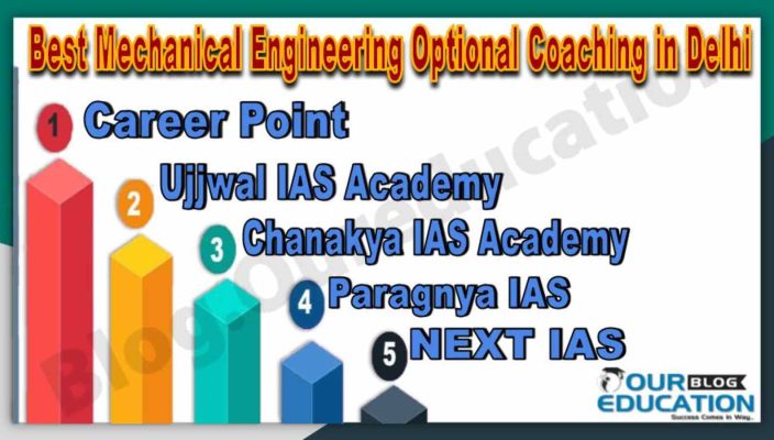 Best Mechanical Engineering Optional Coaching in Delhi