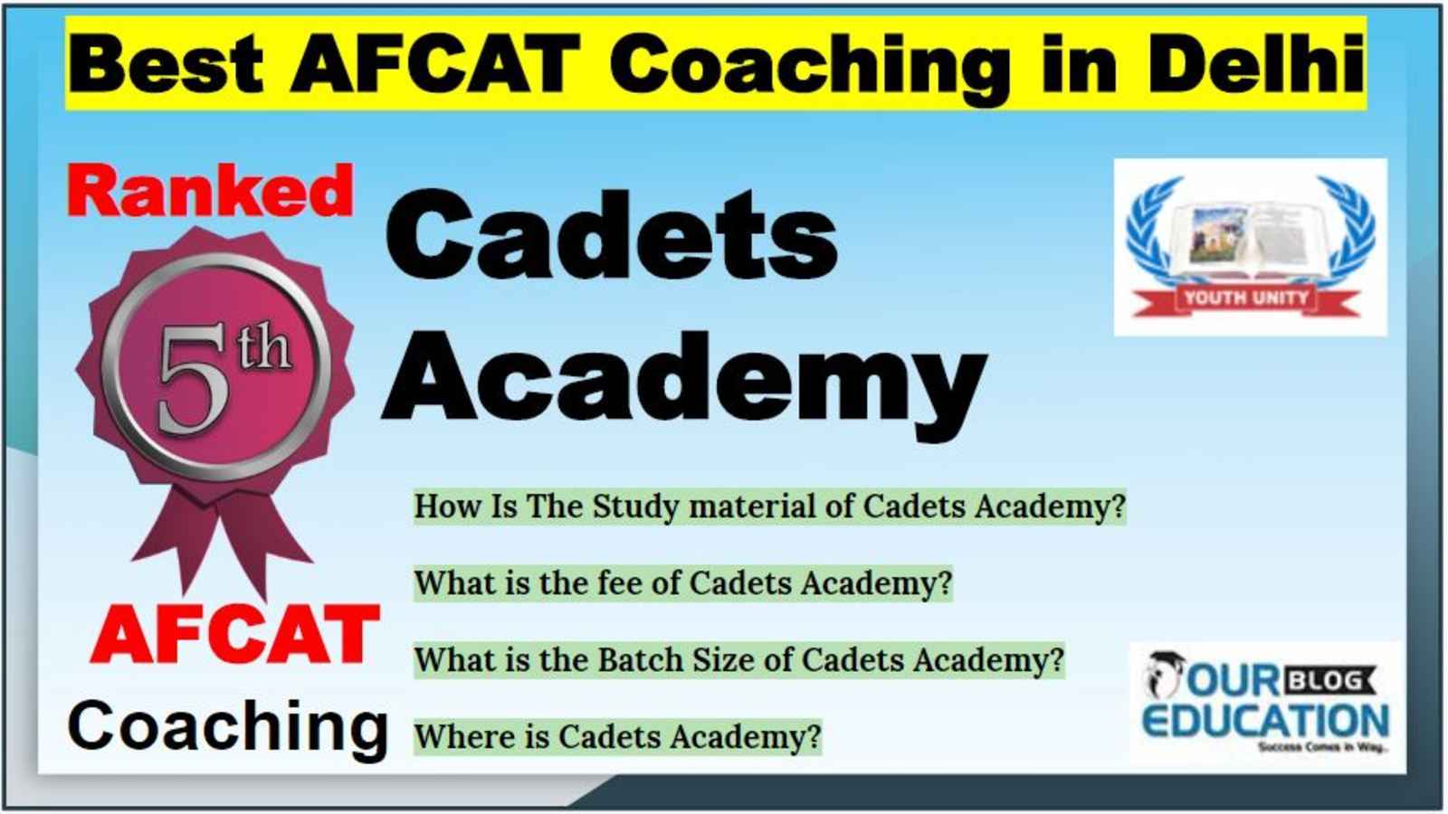 Best AFCAT Coaching Center in Delhi