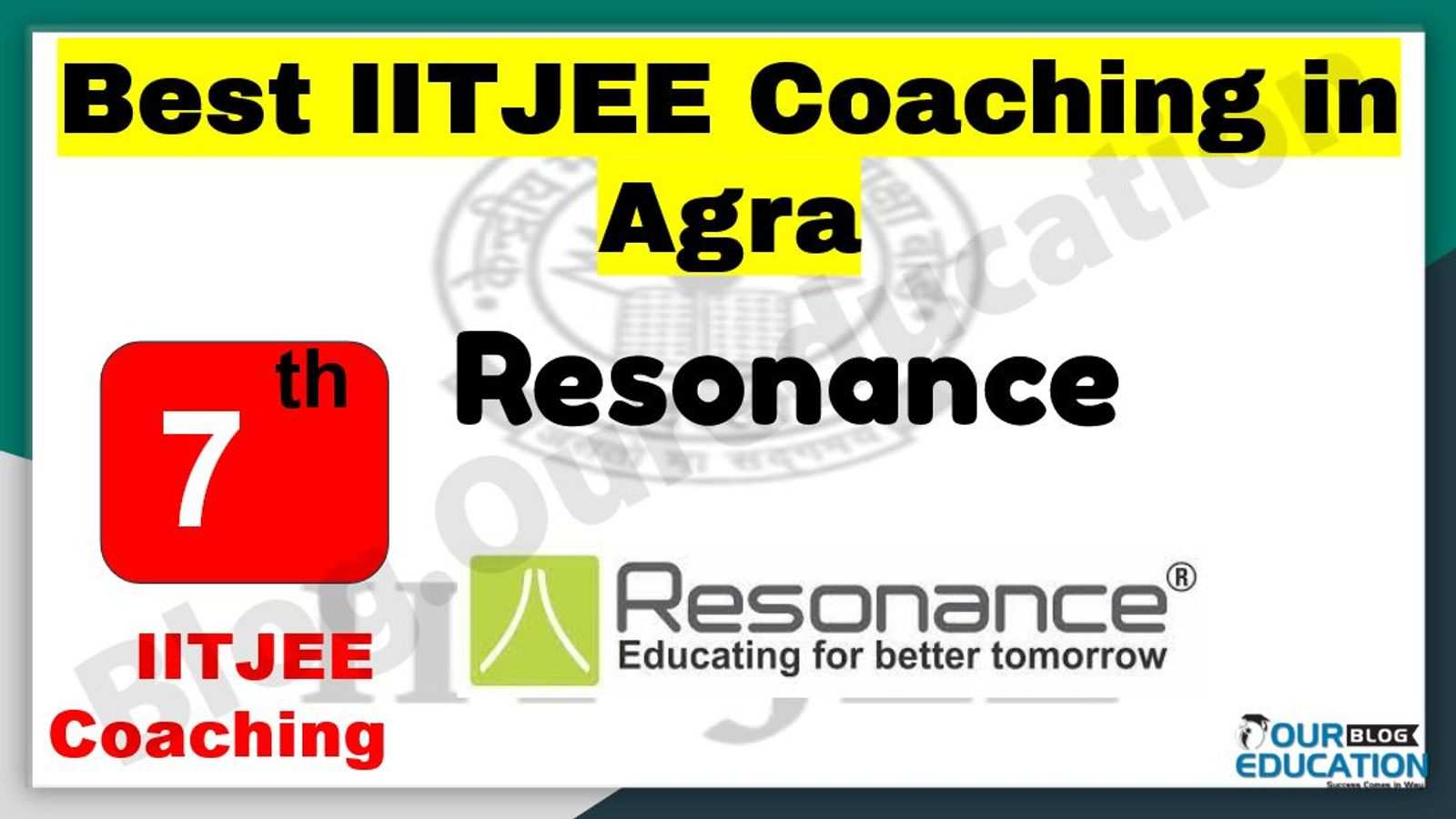 Best IITJEE Coaching in Agra