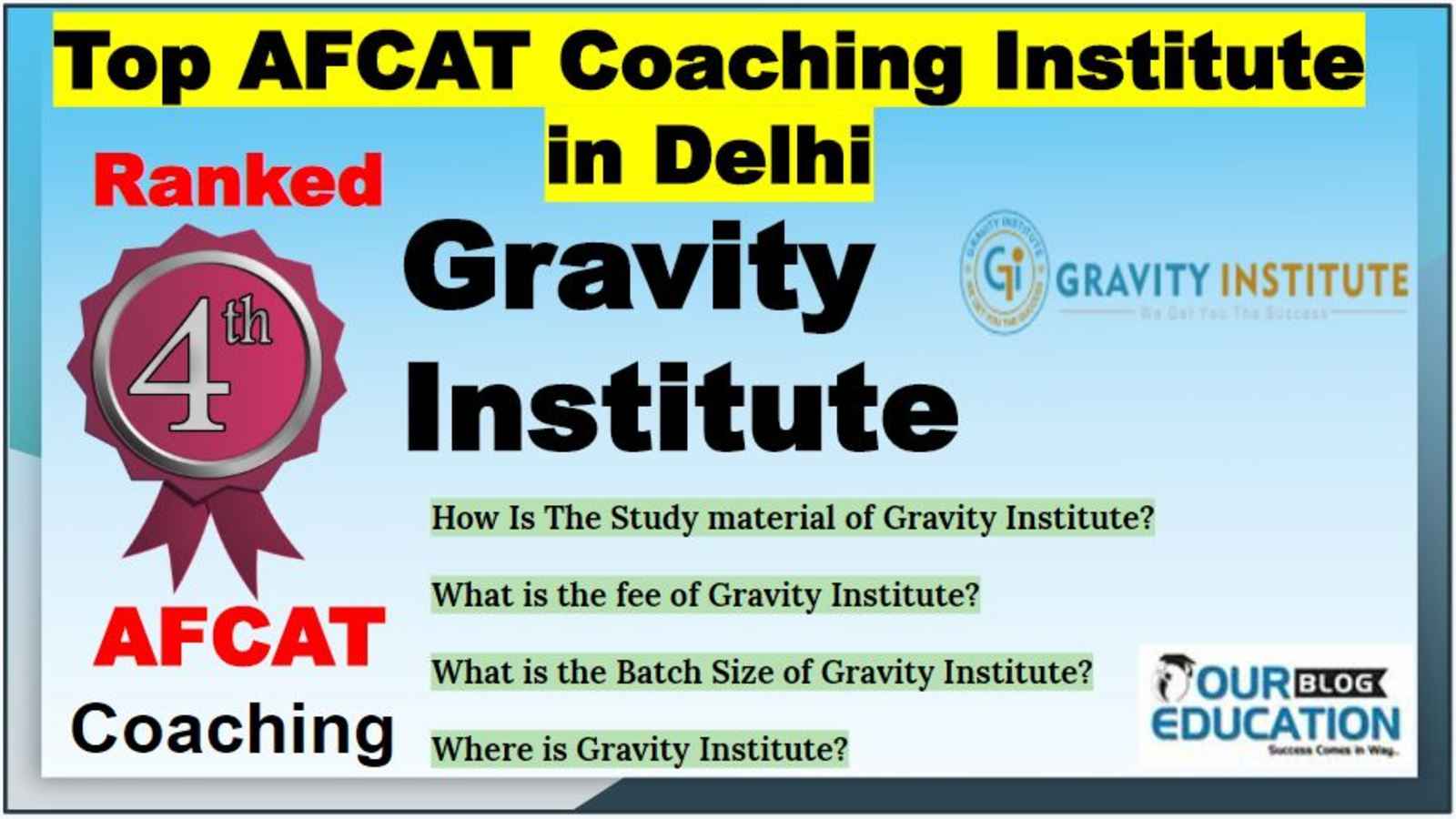 Top AFCAT Coaching Institute in Delhi