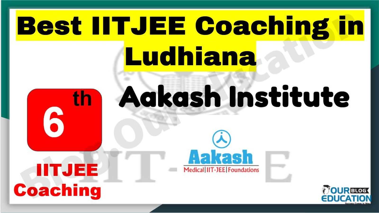 Best IITJEE Coaching in Ludhiana