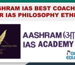 AASHRAM IAS BEST COACHING FOR IAS PHILOSOPHY ETHICS