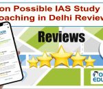 Mission Possible IAS Study Circle Coaching in Delhi Review