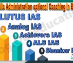 Top Public Administration optional Coaching in Bangalore
