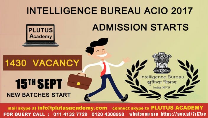 New batch for IB only at Plutus academy . Online batches also available