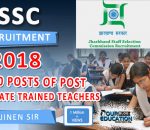 JSSC Recruitment 2018 - 1,540 Posts of Post Graduate Trained Teachers
