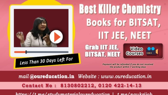 Best Killer Chemistry Books for BITSAT, IIT JEE, NEET