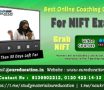 Best online coaching classes for NIFT Exam