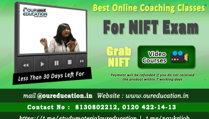 Best online coaching classes for NIFT Exam