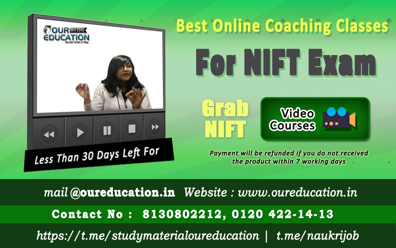 Best online coaching classes for NIFT Exam