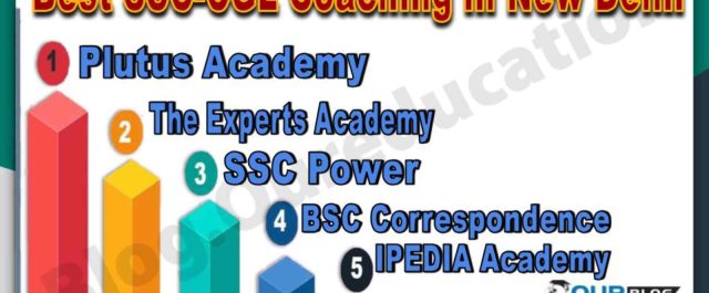 Best SSC-CGL Coaching Institute in New Delhi