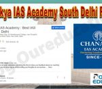 Chanakya IAS Academy South Delhi Review