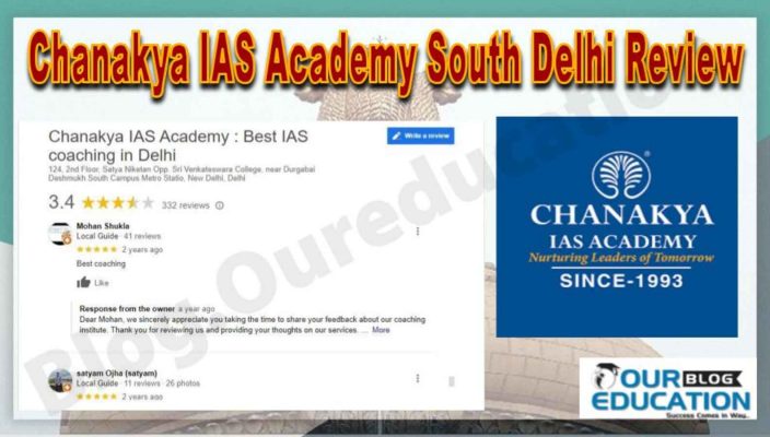 Chanakya IAS Academy South Delhi Review
