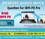 Memory Based Question Paper of IBPS PO PRE