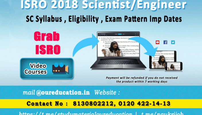 ISRO Scientist/Engineer SC Syllabus , Eligibility , Exam Pattern Imp Dates