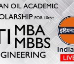 INDIAN OIL ACADEMIC SCHOLARSHIP FOR 10th ITI ENGINEERING MBA MBBS