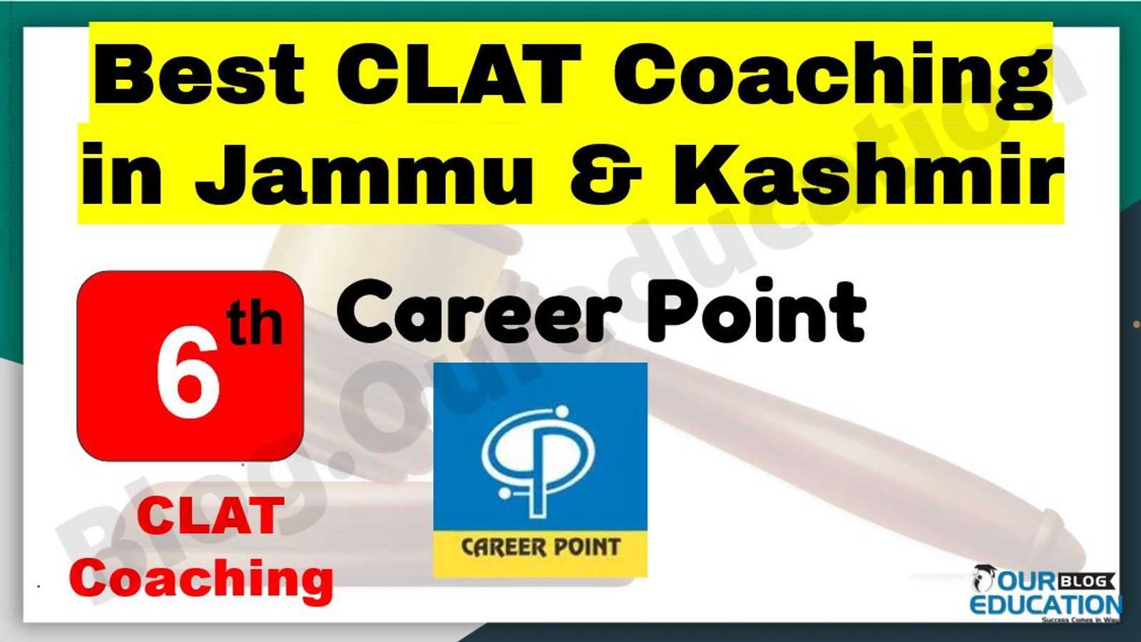 Best Law Entrance Coaching in Jammu and Kashmir 