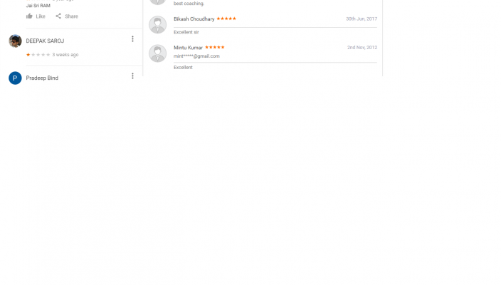 Amar Jyoti Coaching Center Patna Reviews