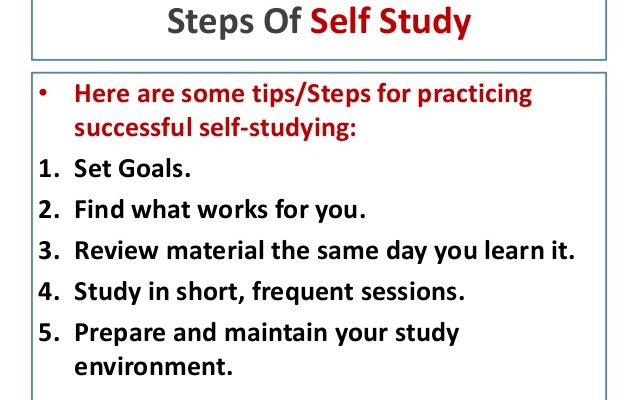 ielts self study tips