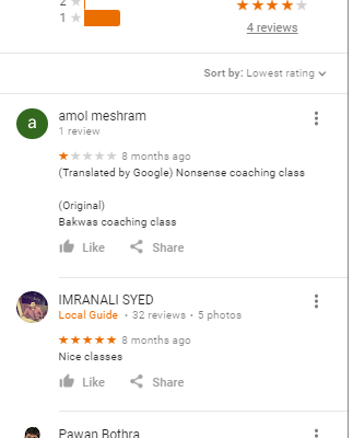 Suryawanshi' Study Circle Coaching Nagpur Reviews