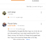 Excellence Bank Coaching Bhopal Reviews