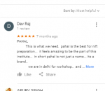 PAHAL Design NIFT NATA Coaching Patna Reviews