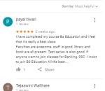 BS Education SSC & Bank Coaching Nagpur Google Reviews