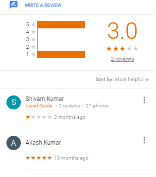 BRILLIANT Coacing Patna Reviews