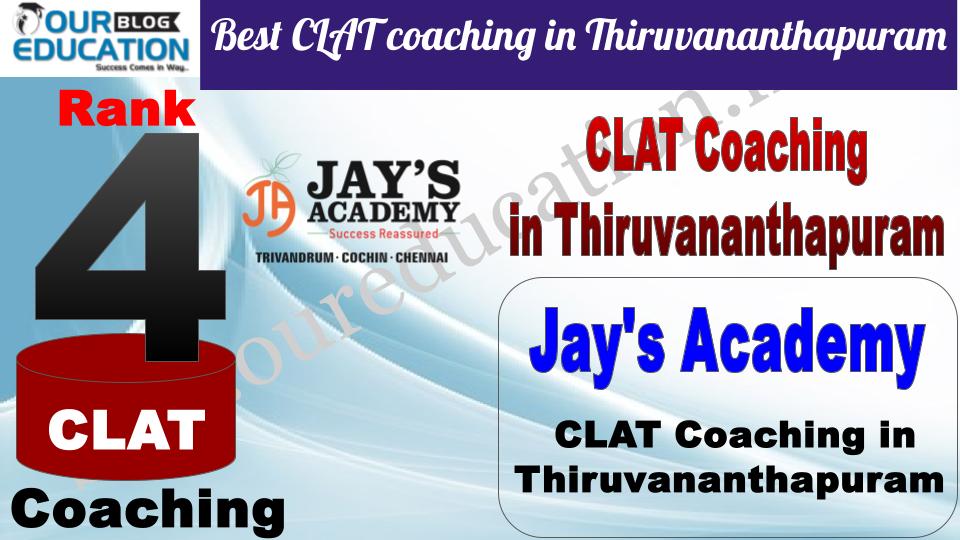Best CLAT coaching in Thiruvananthapuram Jay's Academy