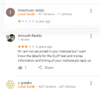 Career Launcher Dilsukhnagar Center HYDERABAD REVIEWS