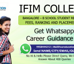 IFIM College, Bangalore - B School Student Reviews, fees, Ranking and Placements