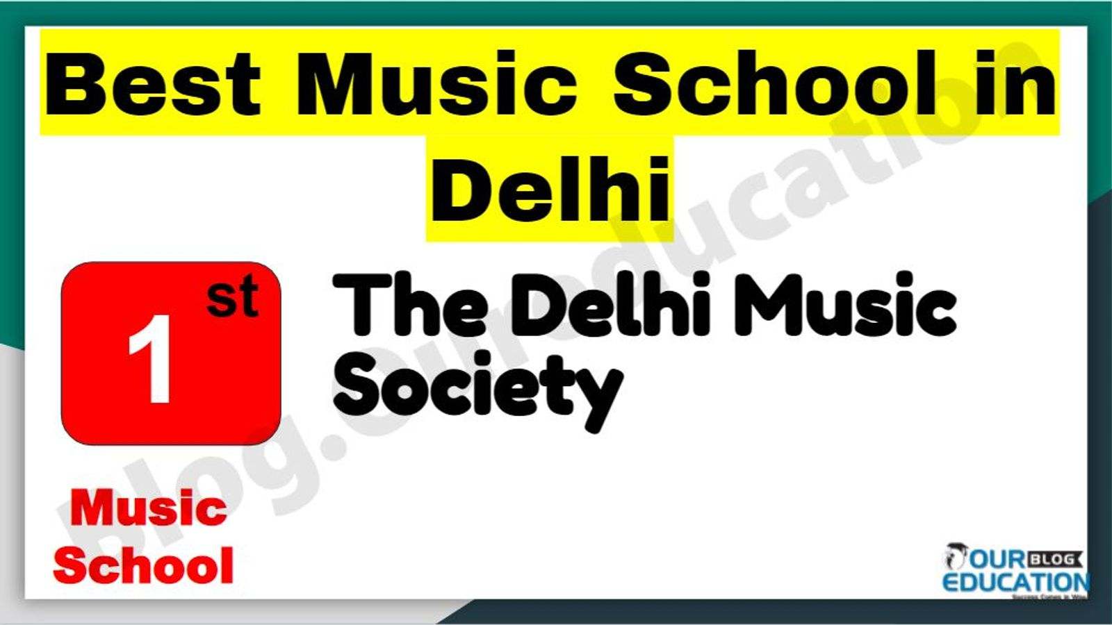 Best Music School in Delhi