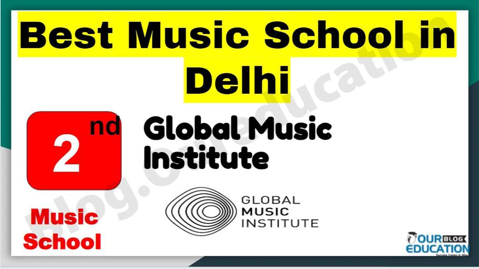 Best Music School in Delhi
