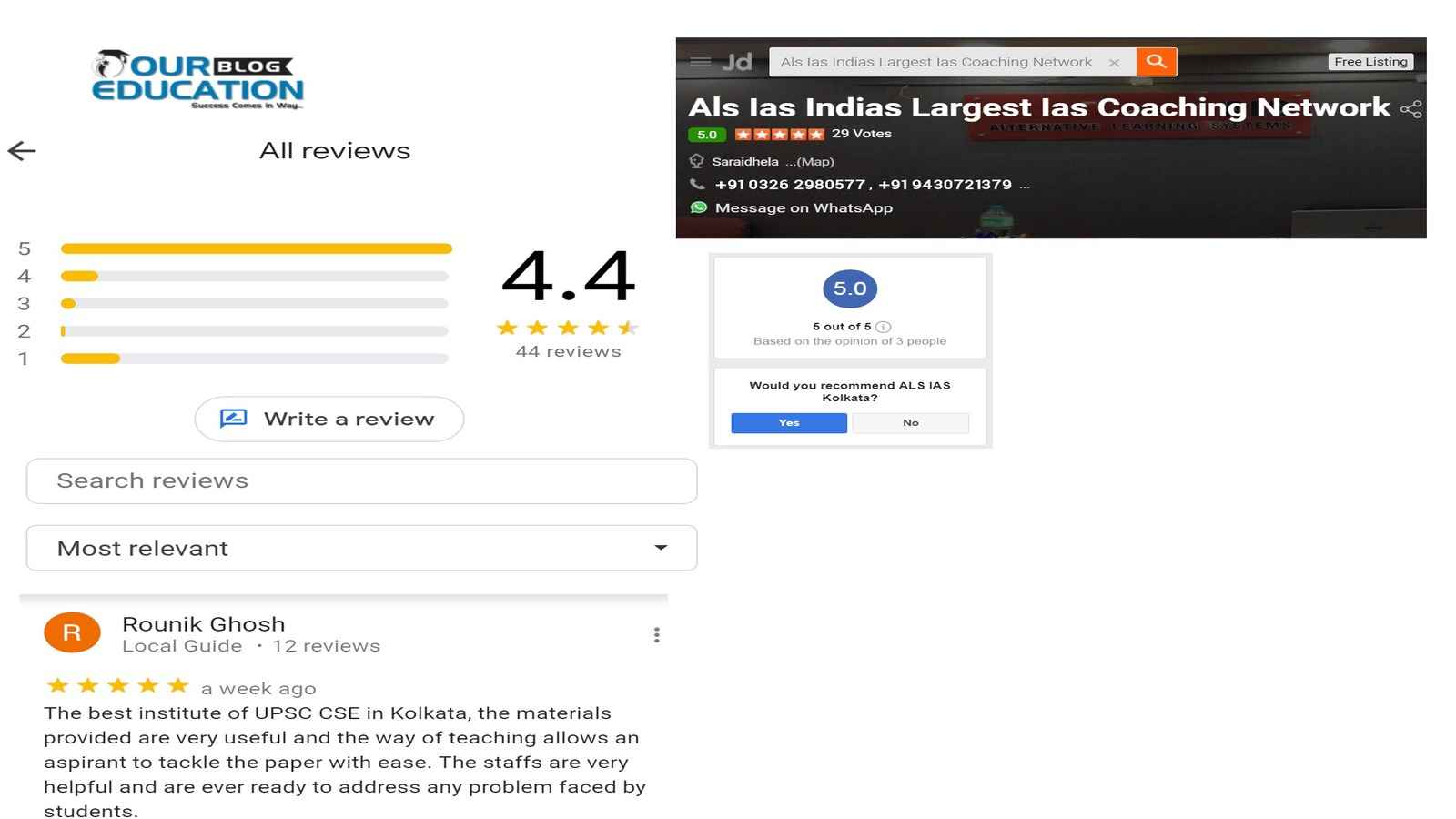 ALS IAS in Kolkata